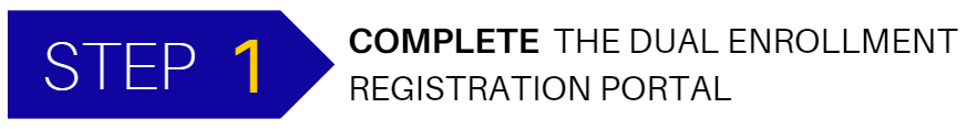 Step 1 - Complete the Dual Enrollment Registration